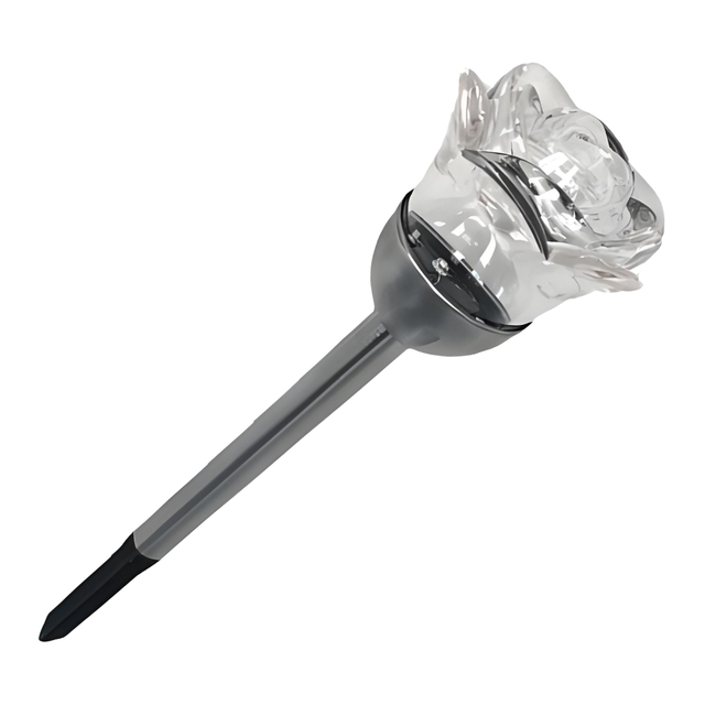 Solar Powered Crystal Rose Garden Light