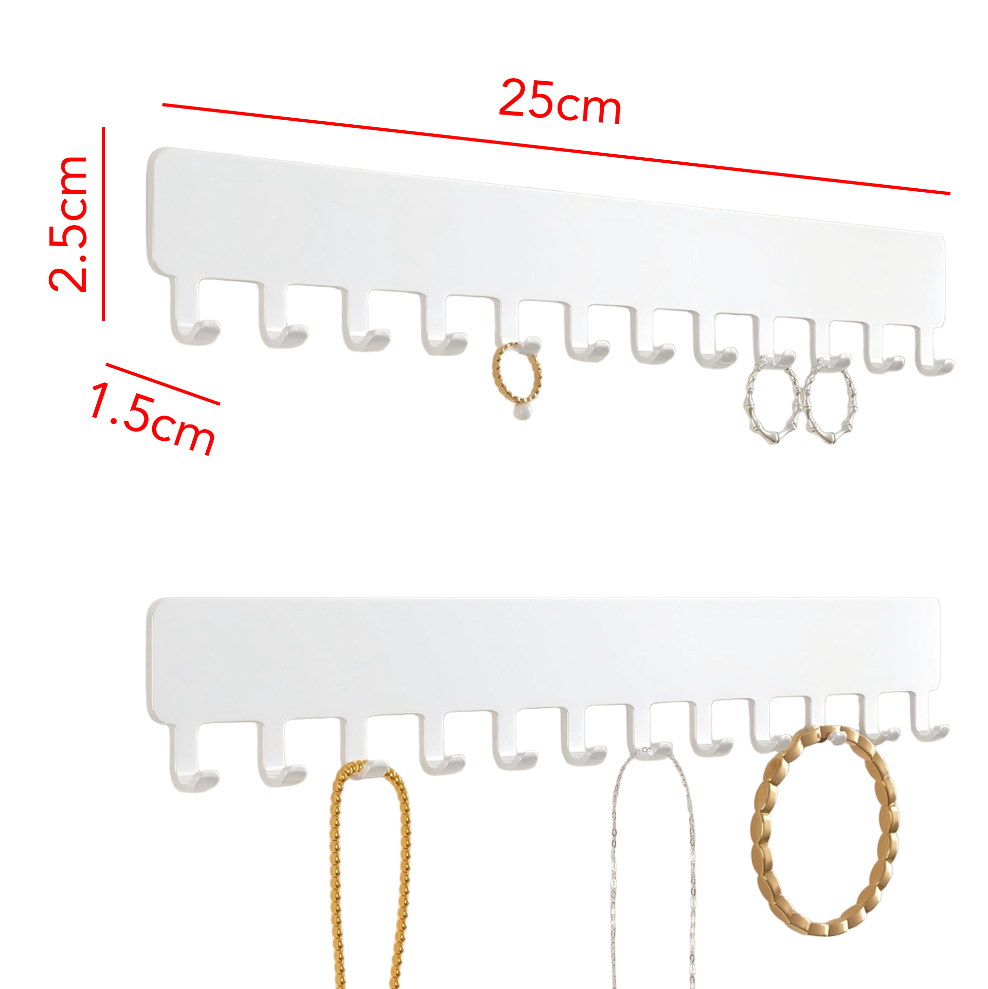 Necklace Holder-Hanging Jewelry Organizer