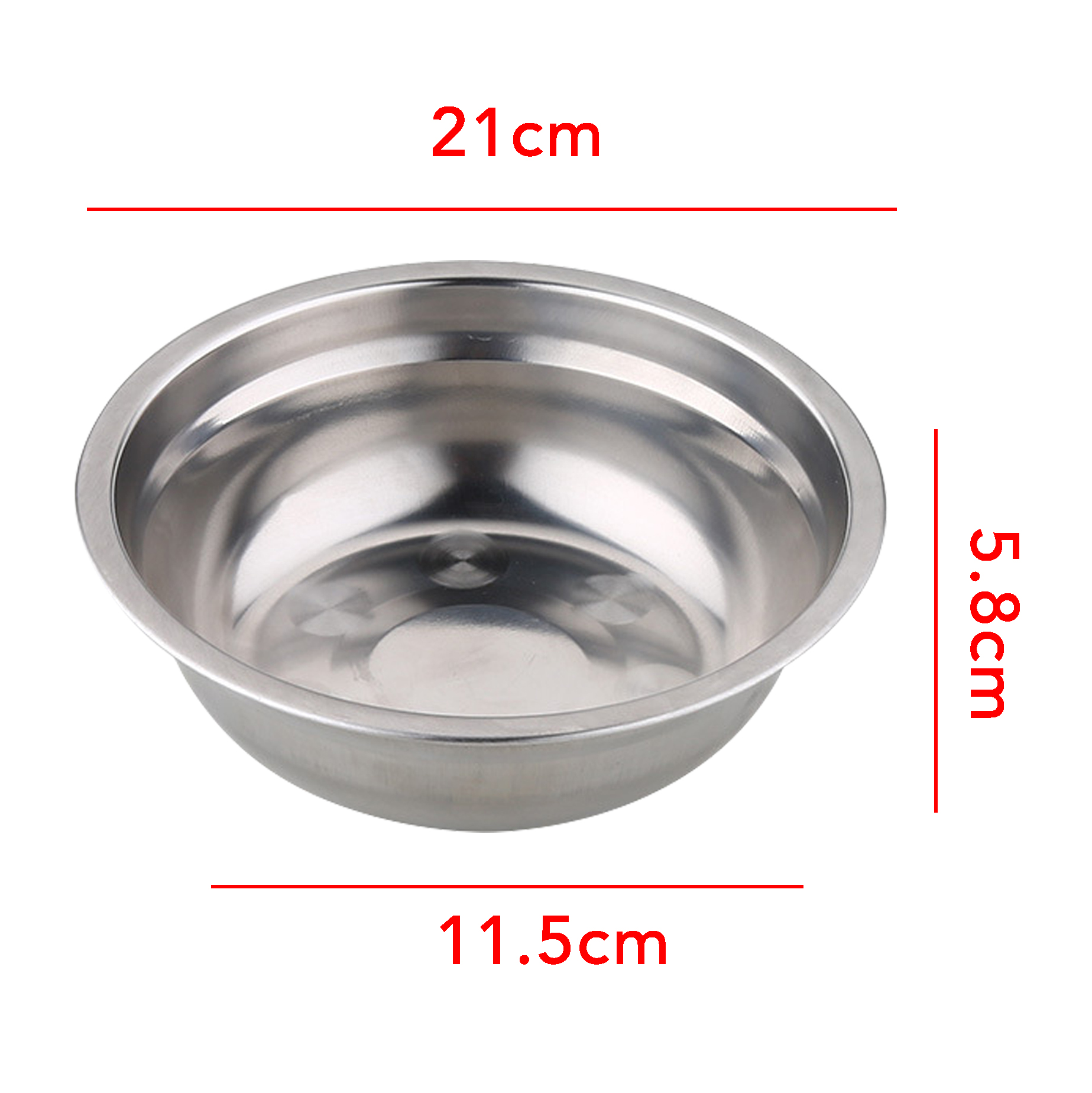 Stainless Steel Round Bowl