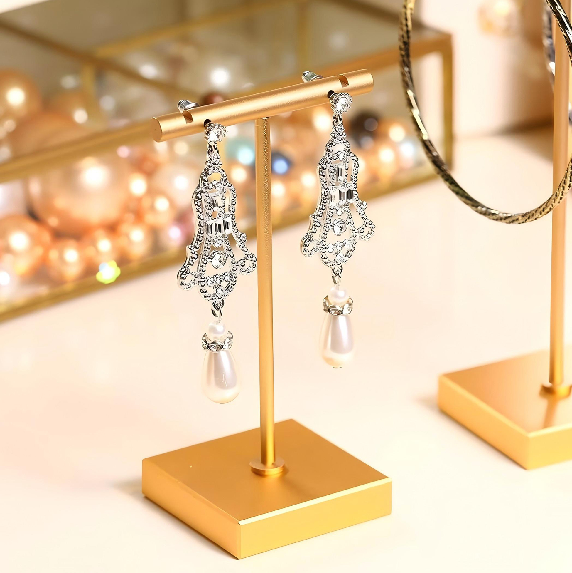 T Stand Earring Display