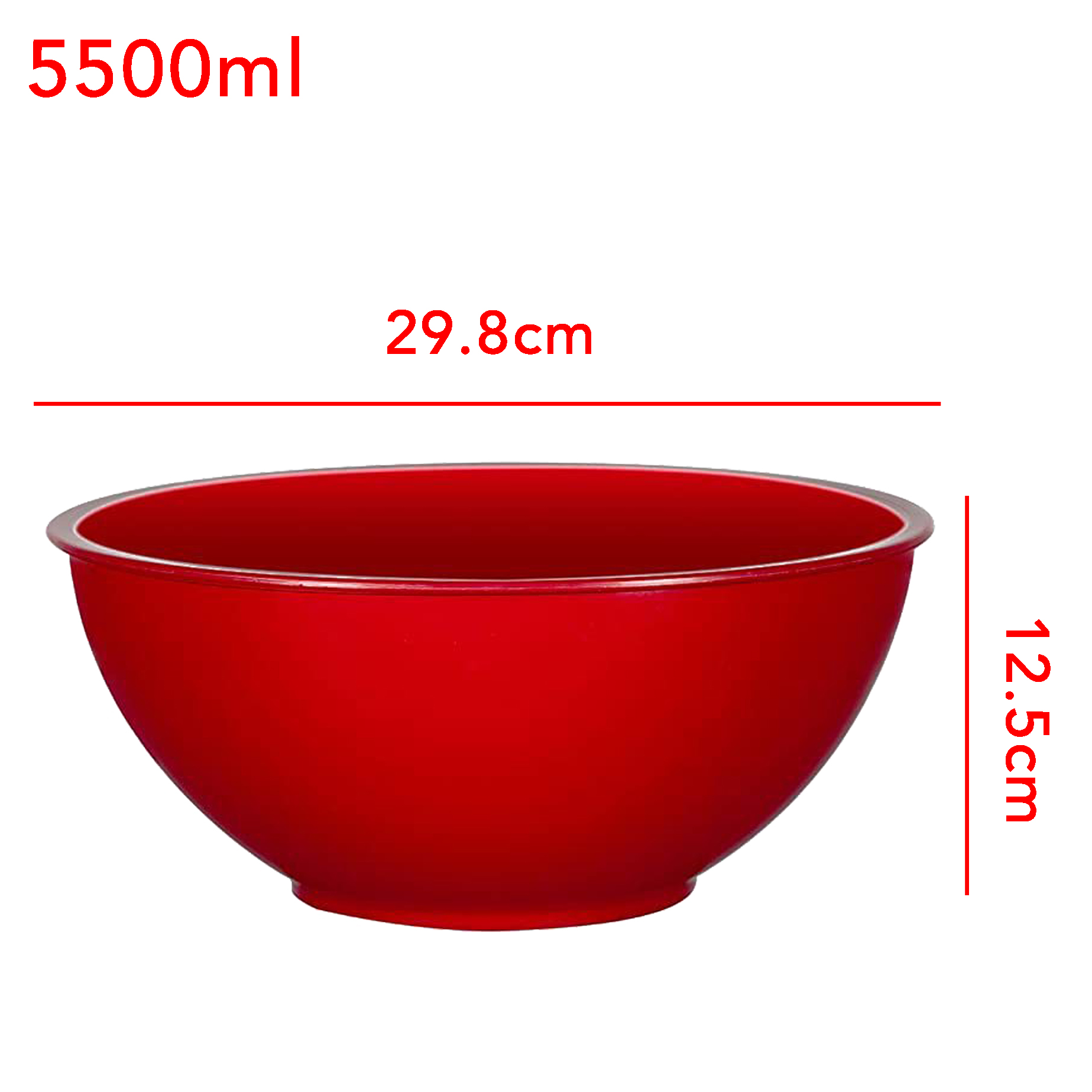 Plastic Salad Bowl