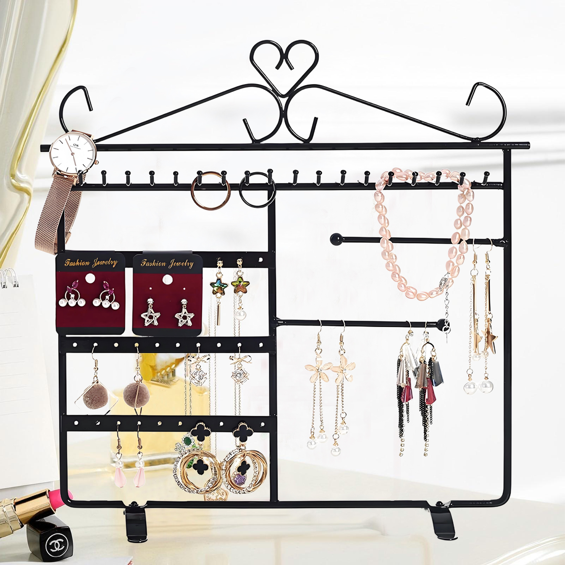 Earrings Organizer Necklaces Hanger Bracelets Display Stand