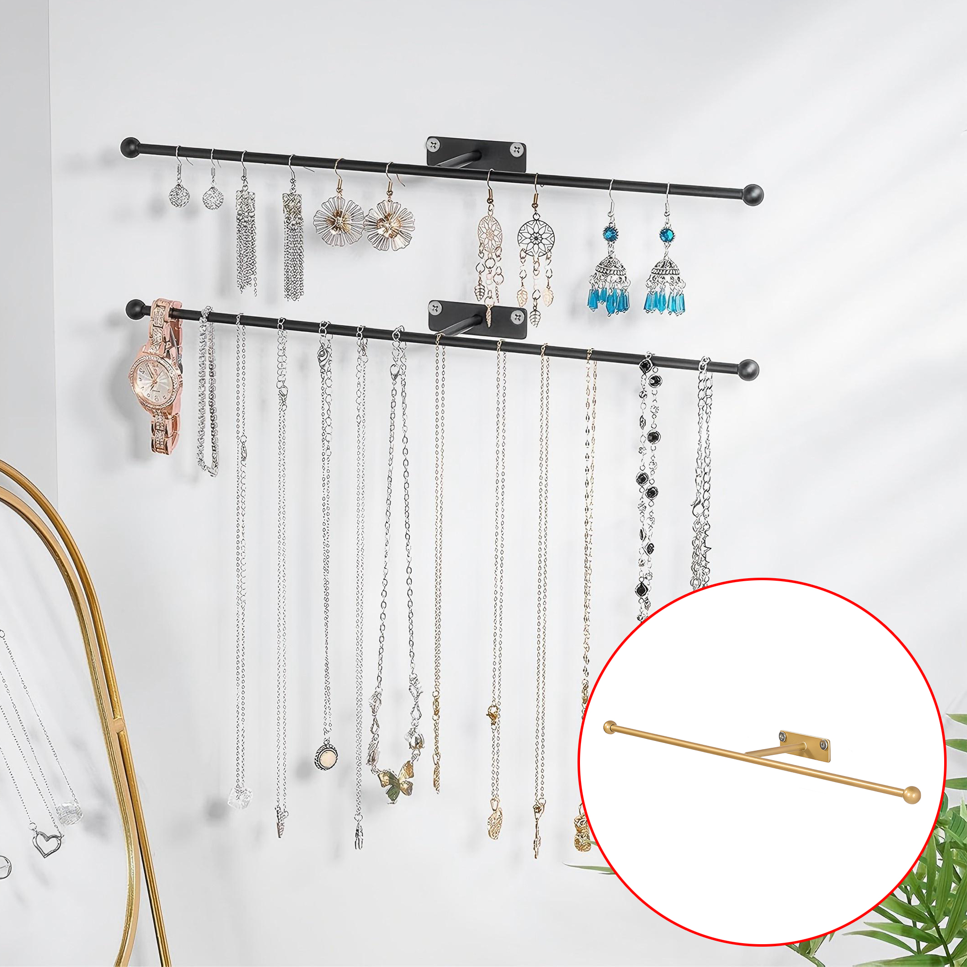 Wall Hanging Jewelry Organizer