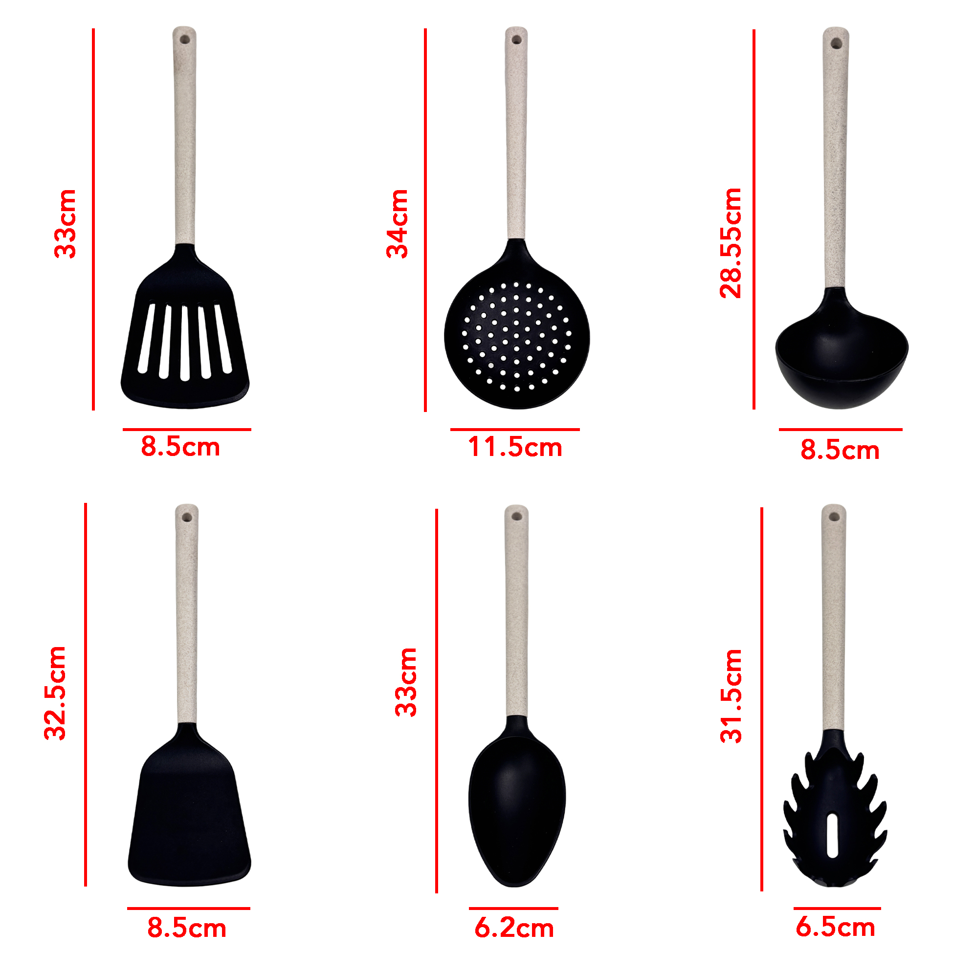 6-Piece Kitchen Utensil Set