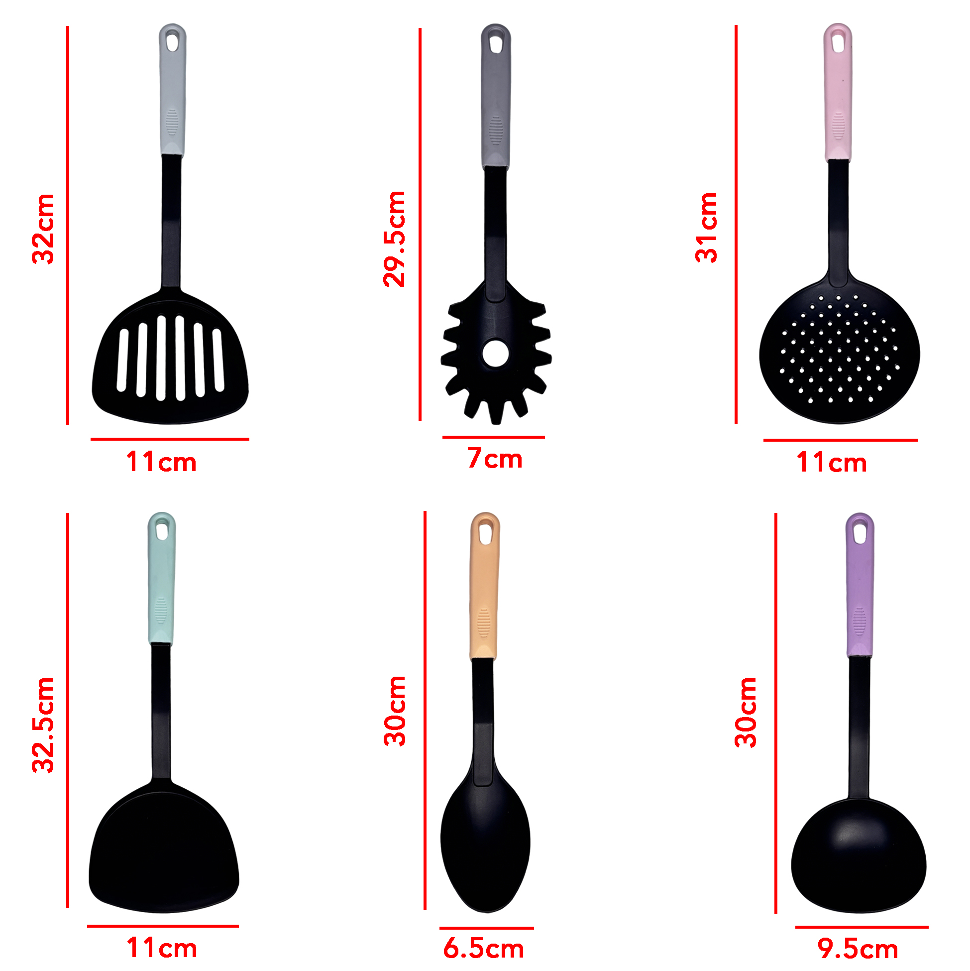 6-Piece Kitchen Utensil Set