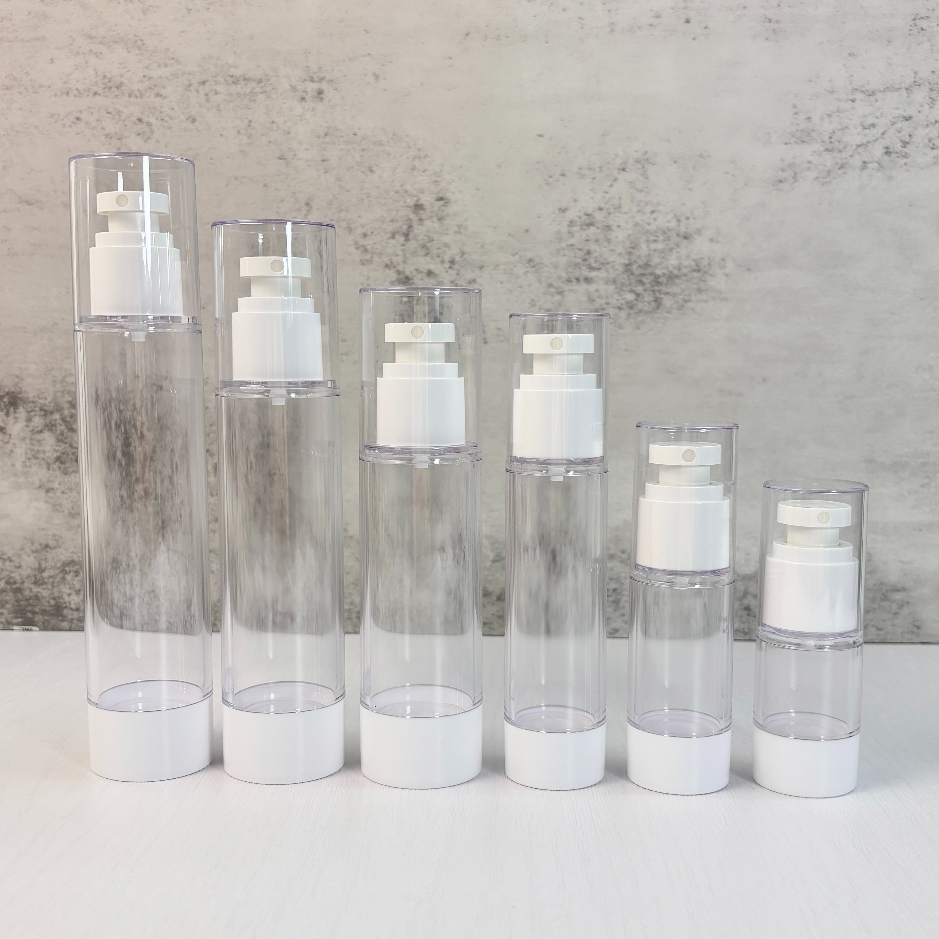 Transparent Spray Bottles