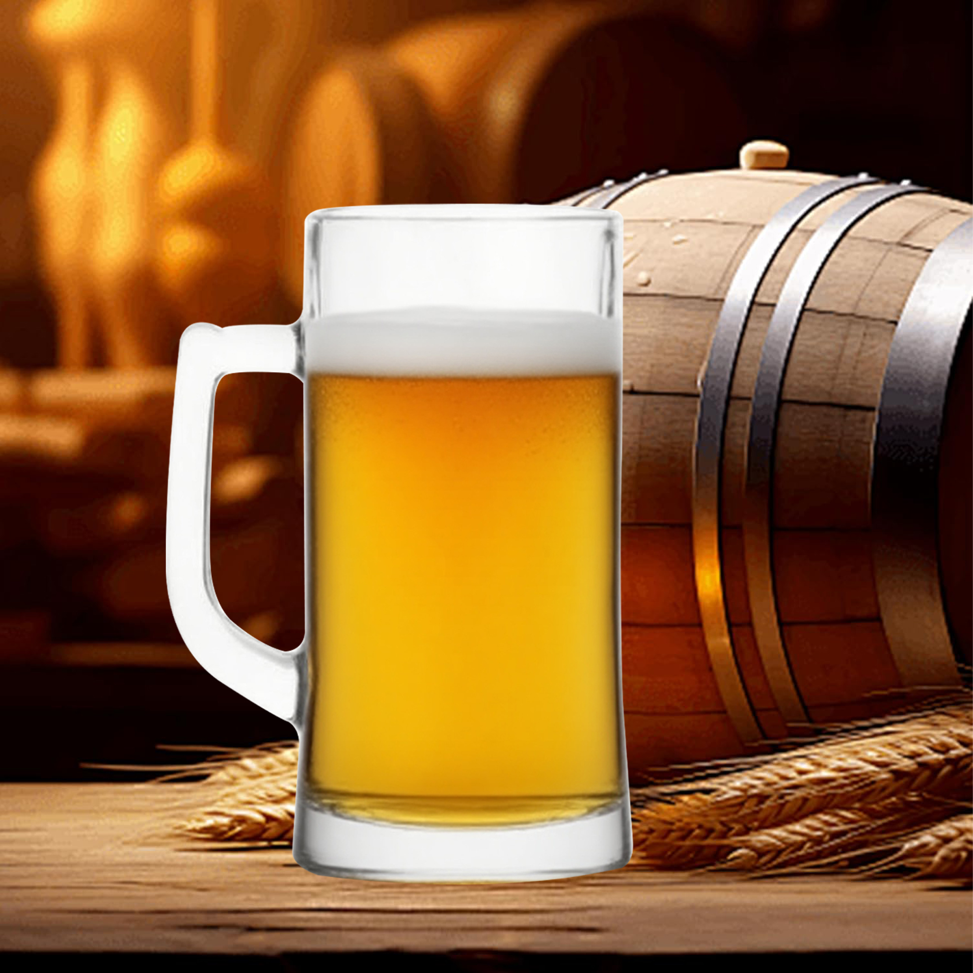6-Piece Tall Beer Mug Set