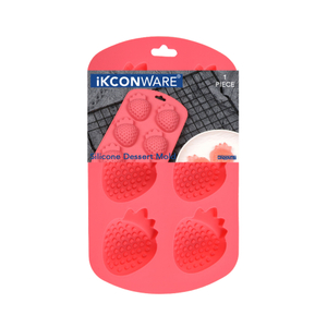Strawberry-Shaped Silicone Dessert Mold