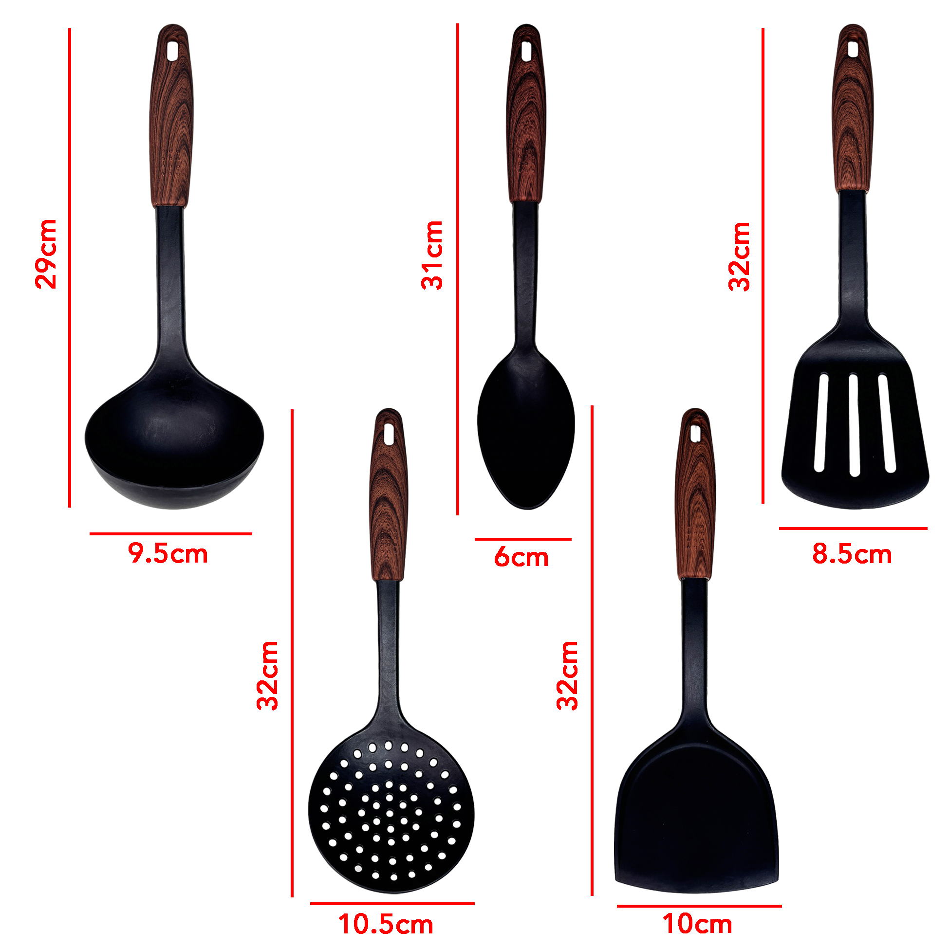 5-Piece Kitchen Utensil Set