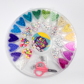 Heart-shaped DIY Bracelet & Necklace Making Kit