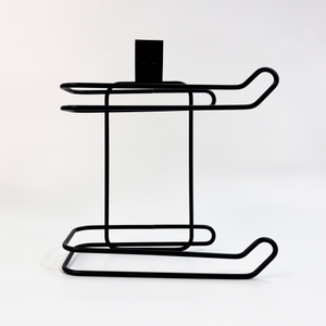 Toilet Tank Tissue Holder with Shelf