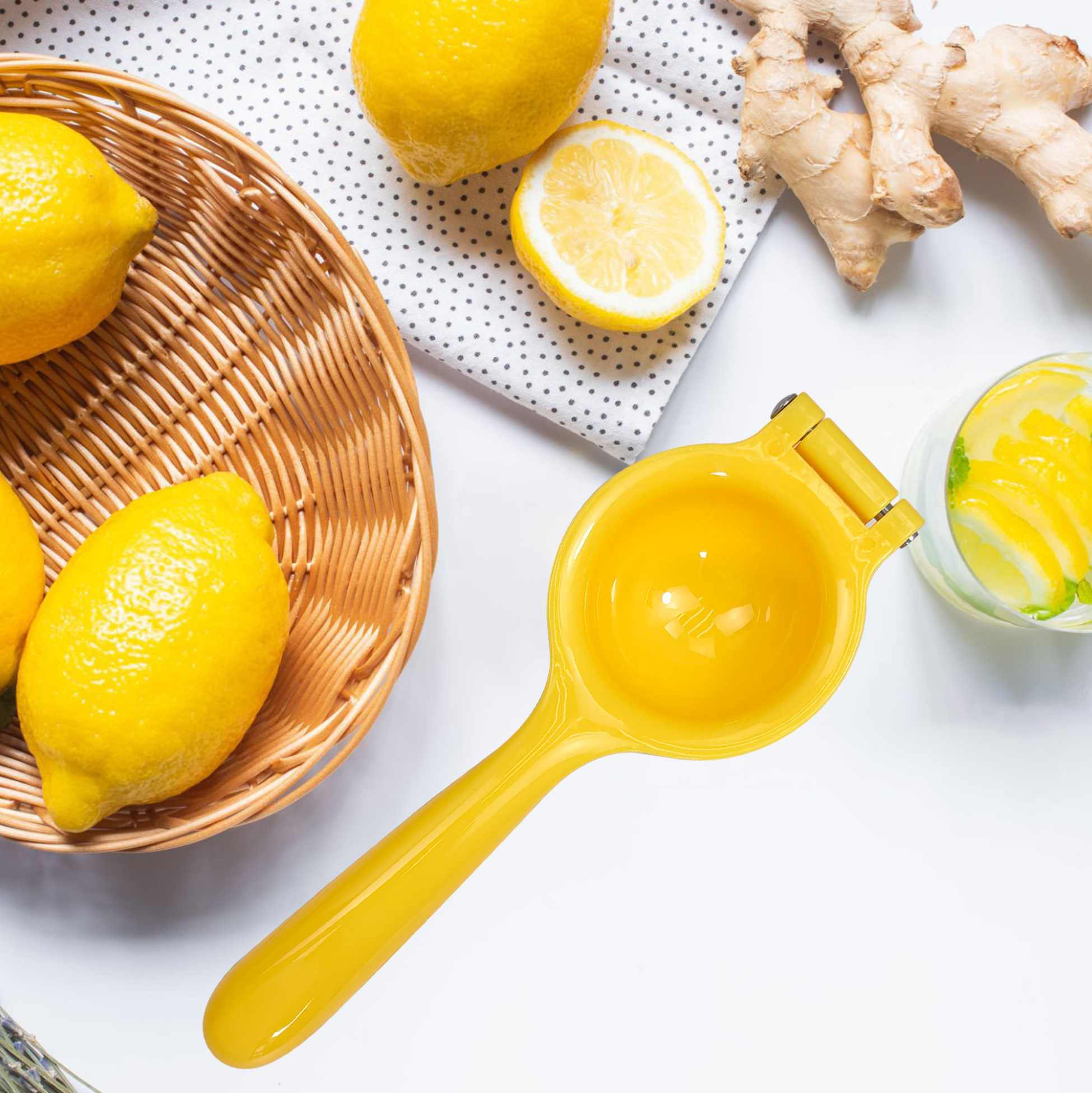 Yellow PP Lemon Squeezer
