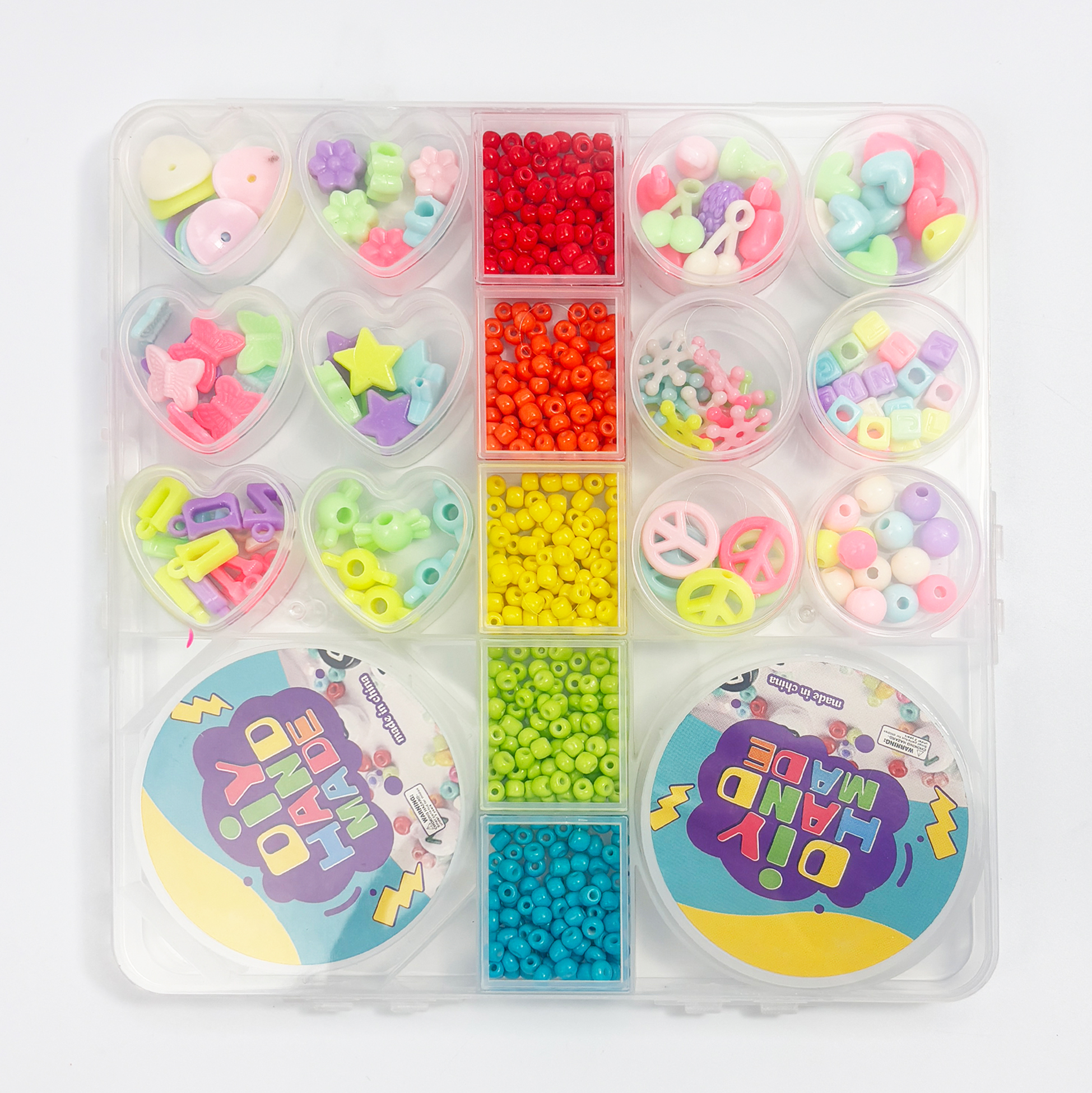 Neon DIY Jewelry Making Kit for Kids