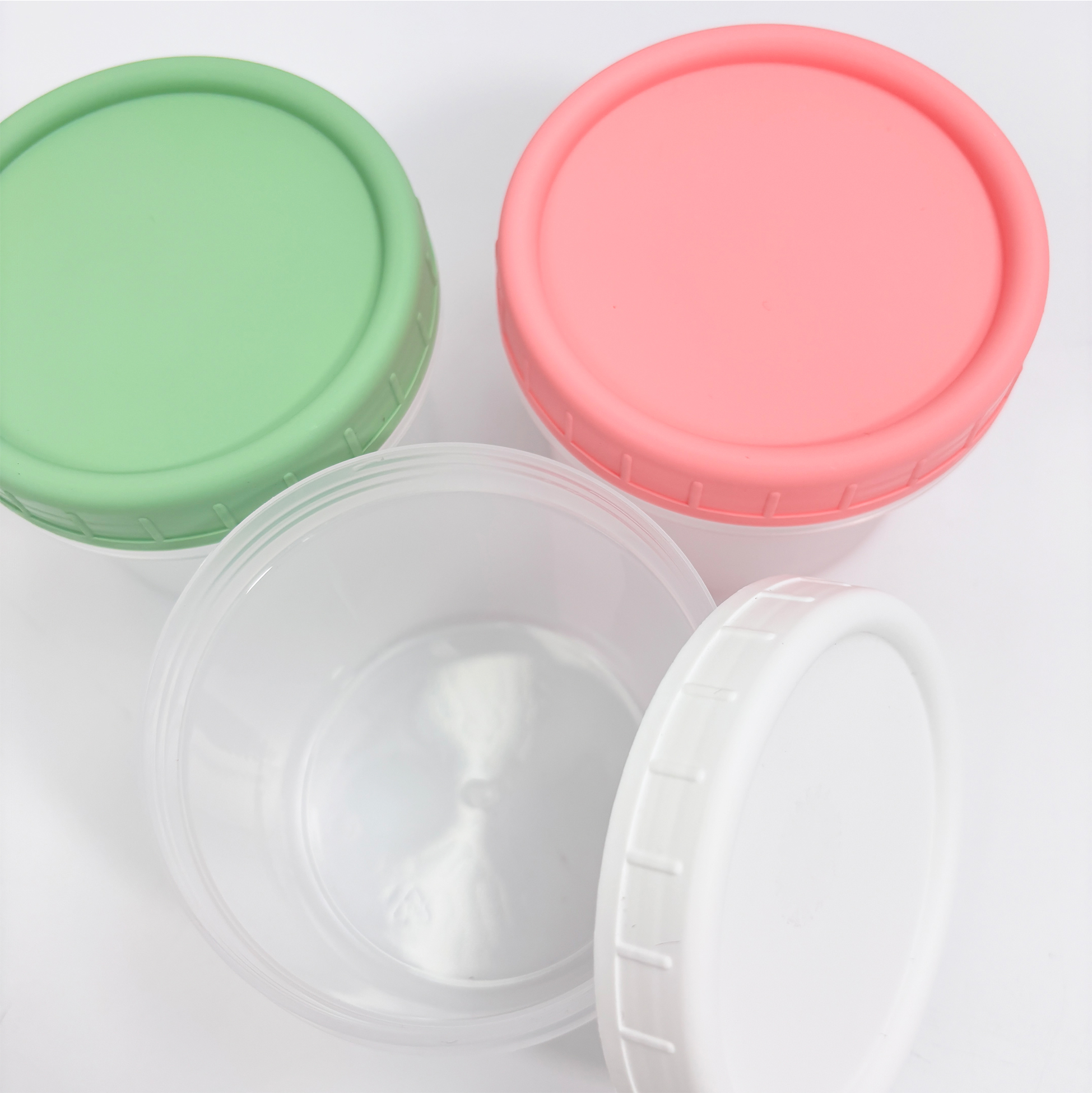 200ML Plastic Ice Cream Cup with Lid