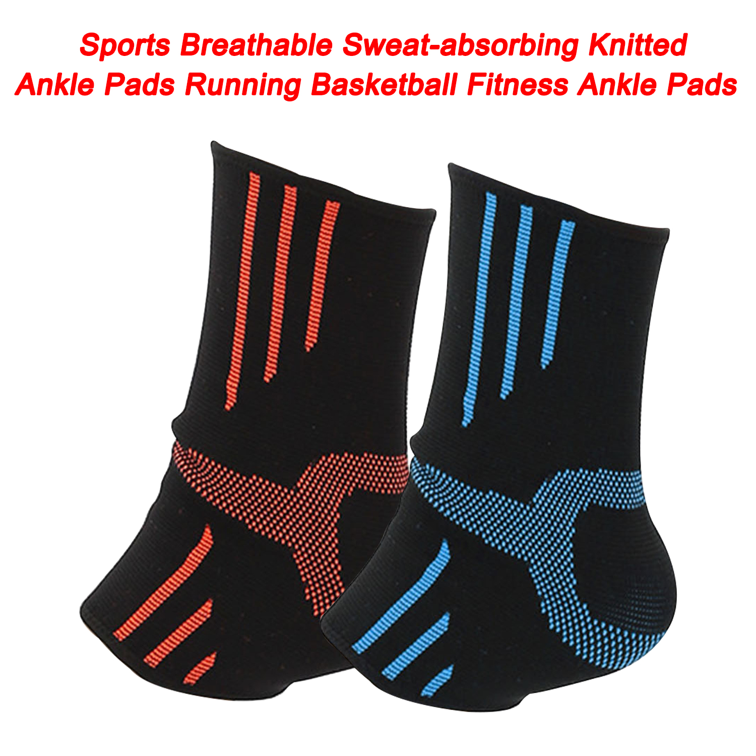 Sports Breathable Ankle Pads Sweat-absorbing Knitted Ankle Pads Running Basketball Fitness