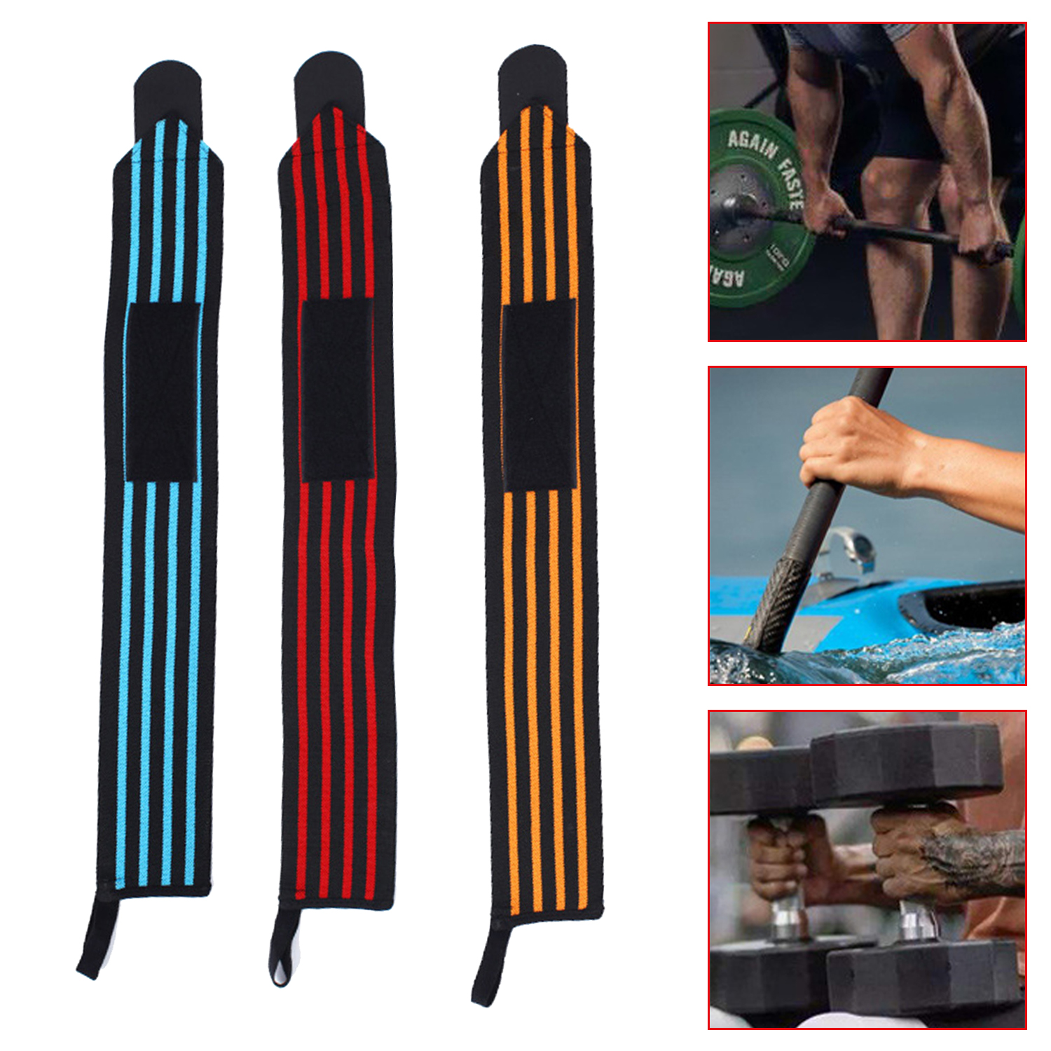 Fitness Wrist Wraps Wrist Protective Sports Weight Lifting Wrist Wraps Strap Fitness Wrist Support Brace