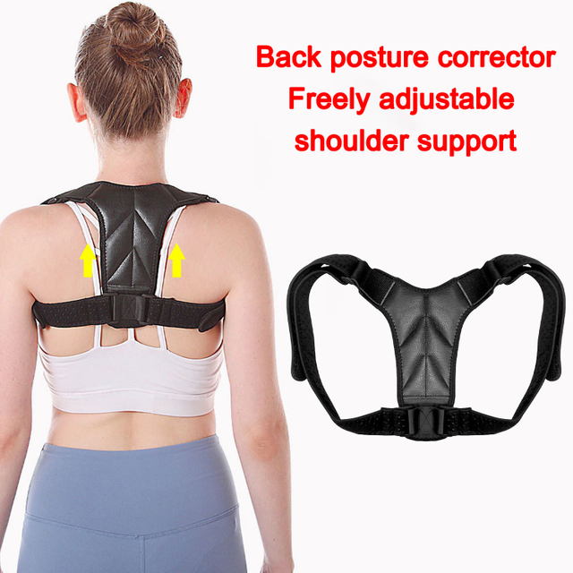 Back Posture Corrector Freedom Adjustable Shoulder Support Brace Clavicle Brace Upper