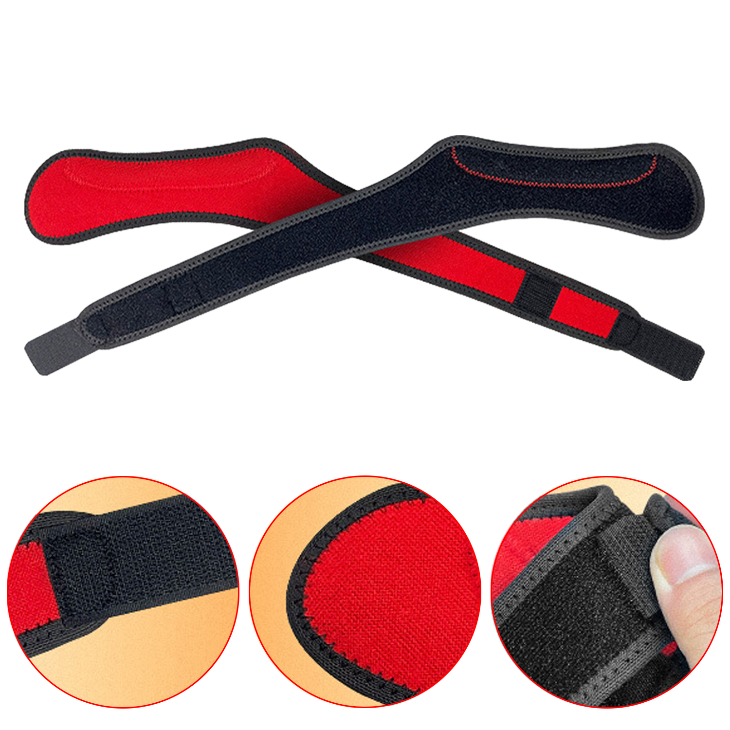 Adjustable Patella Tendon Support Strap Knee Brace Patellar Tendon Stabilizer Support Band for Knee Pain Relief Basketball Running