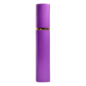 Purple Square-Cylindrical Mini Perfume Atomizer Bottle