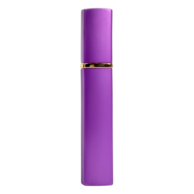 Purple Square-Cylindrical Mini Perfume Atomizer Bottle