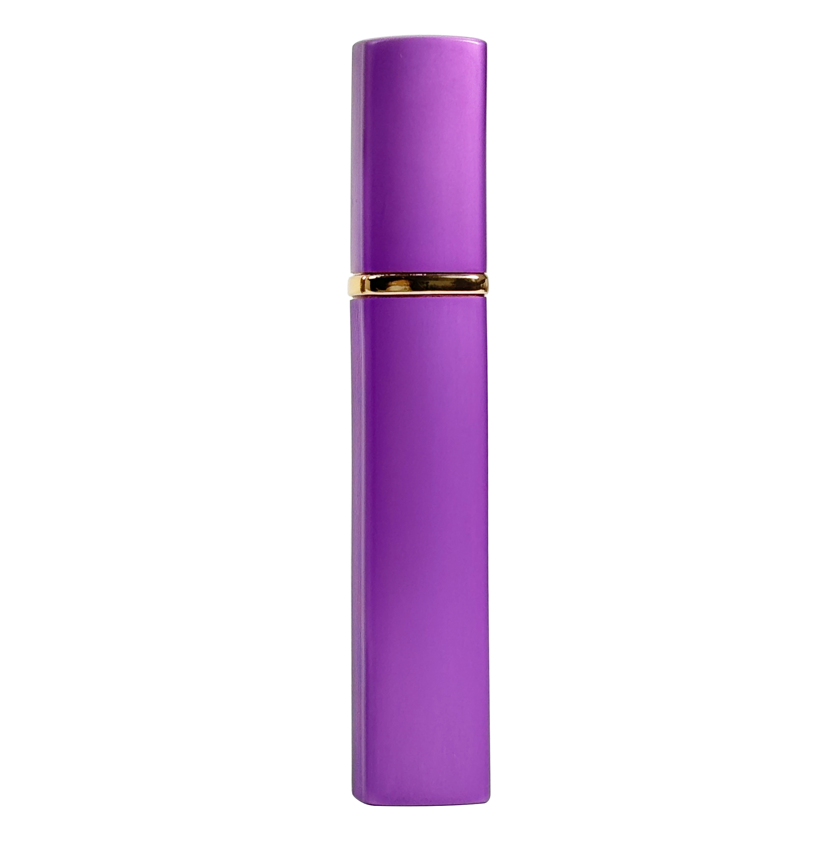 Purple Square-Cylindrical Mini Perfume Atomizer Bottle
