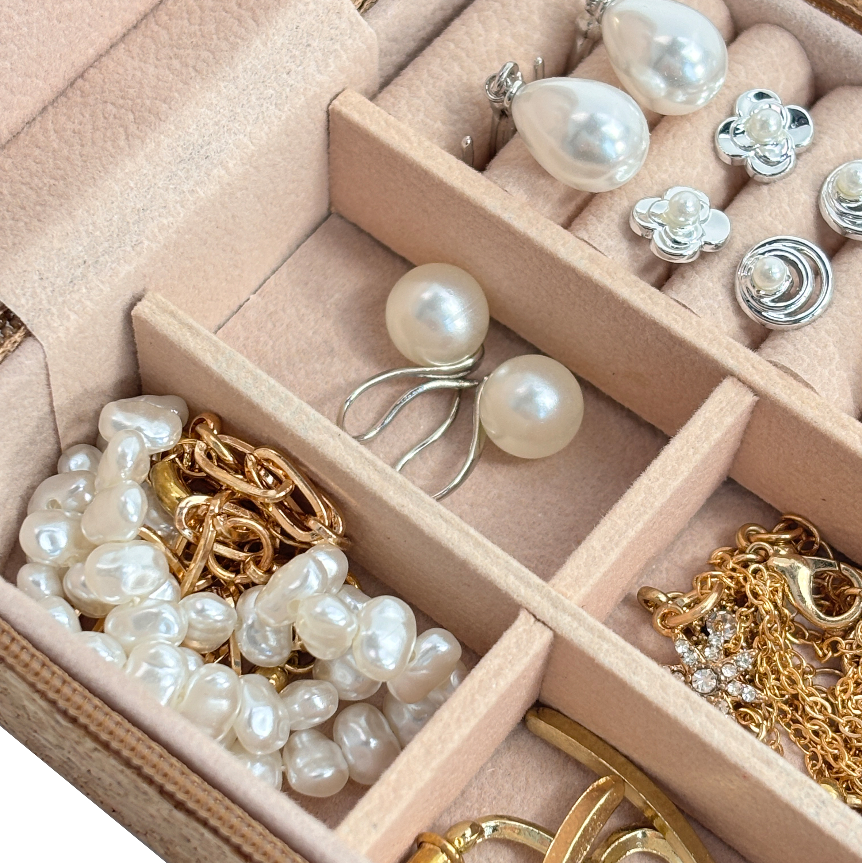 Travel Jewelry Organizer Box for Bridesmaid Gifts