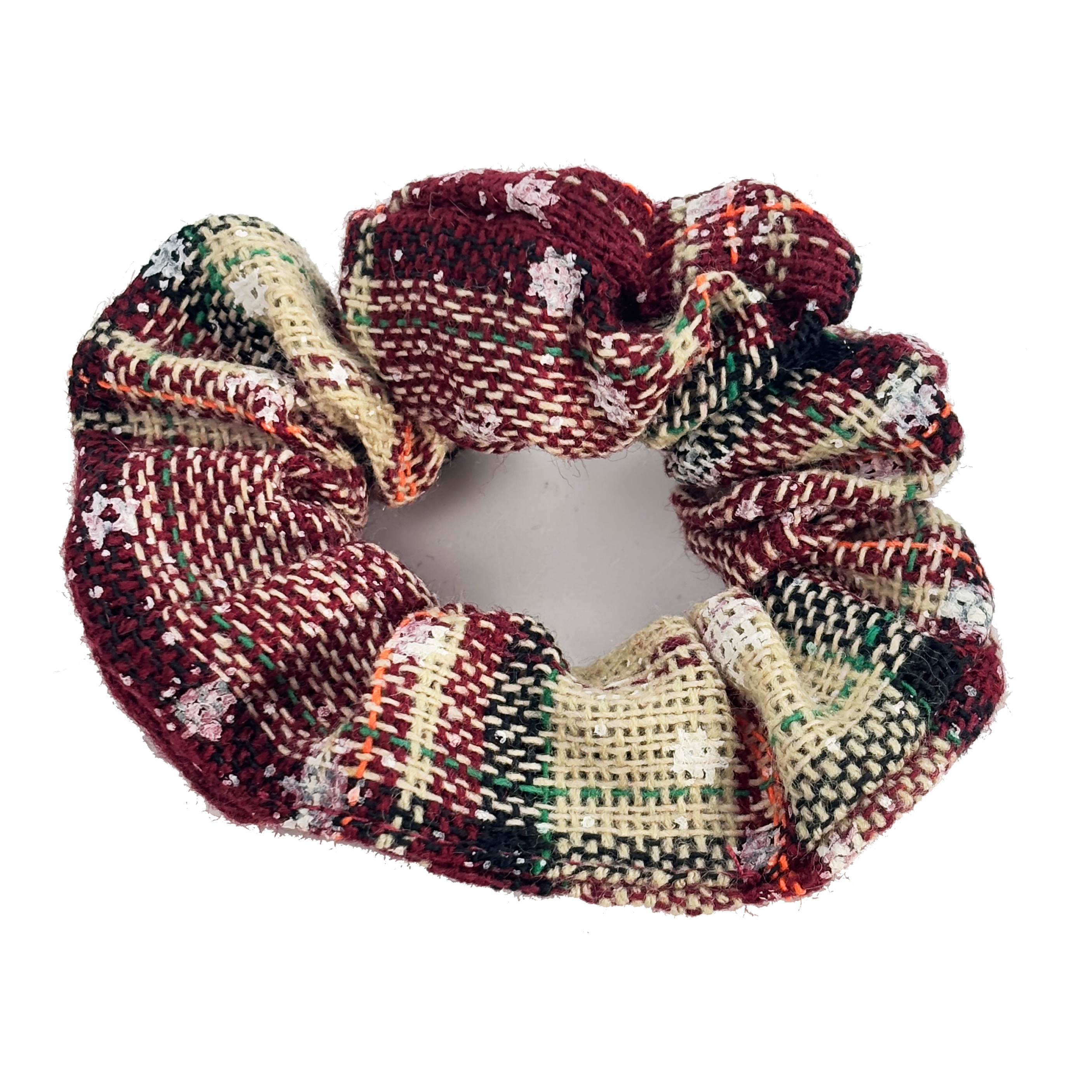 3-Piece Plaid Pattern Hairbands Set with Stylish Card Packaging
