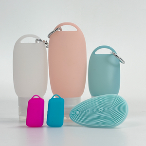 6-Piece Silicone Travel Bottles Set