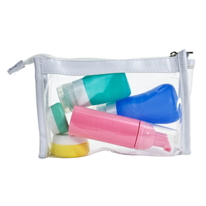 4-Piece Silicone Travel Bottles Set