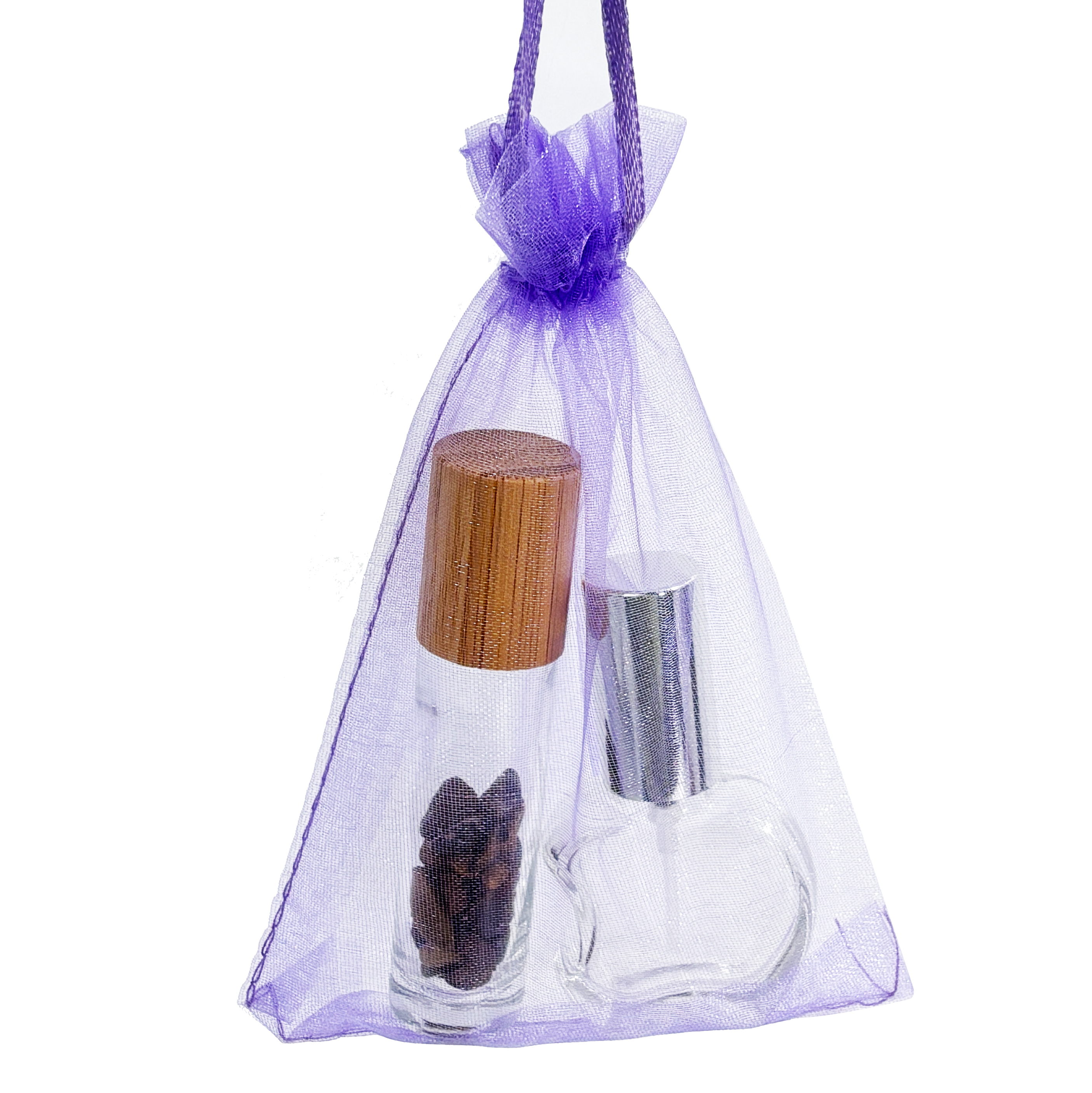 Glass Perfume Bottle and Roll-On Bottle Set with Filling Tools