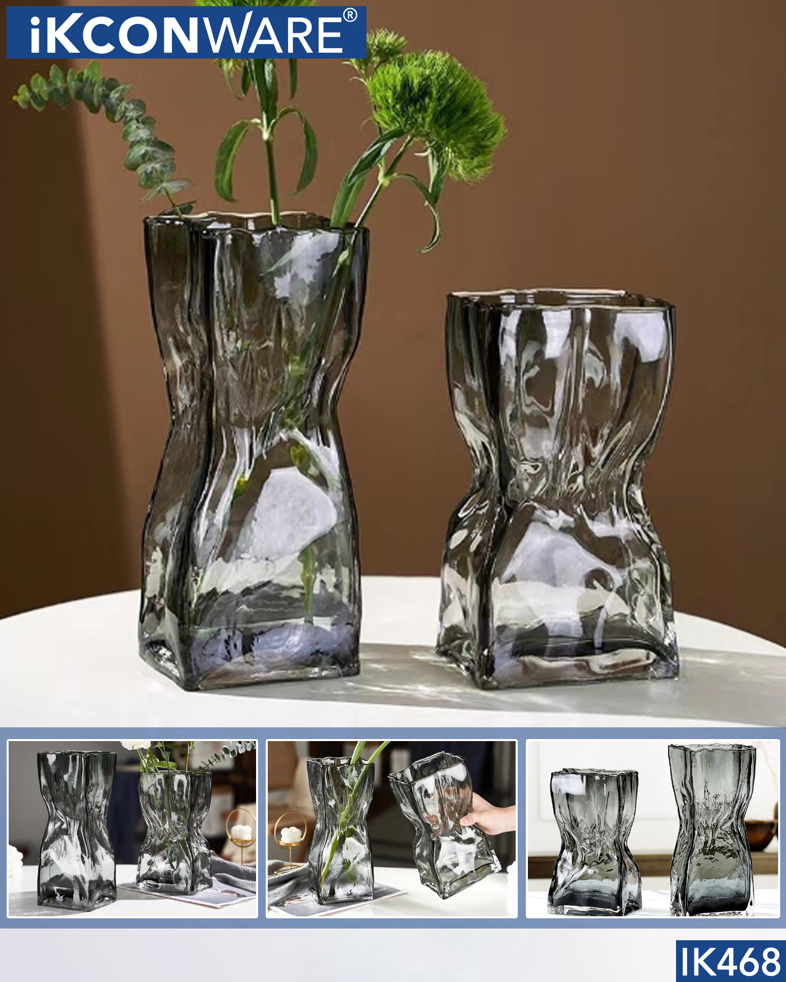 Glass Flower Vase