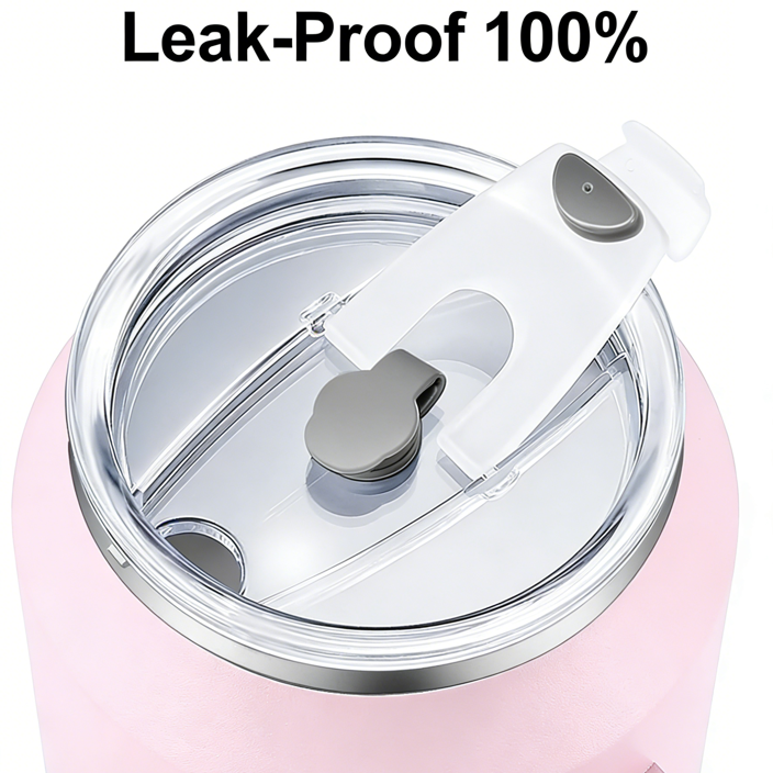 40oz Insulated Can Cooler Mug Gradient Design Travel Mug