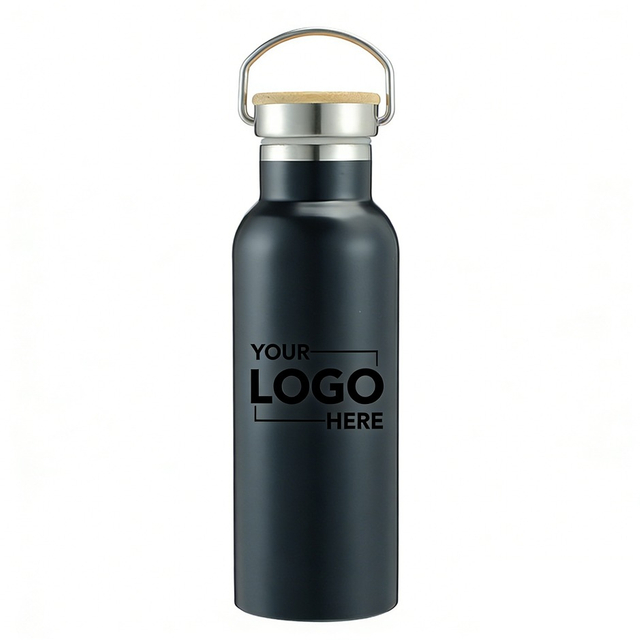 600ml Stainless Steel Water Bottle Portable Handle Water Flask