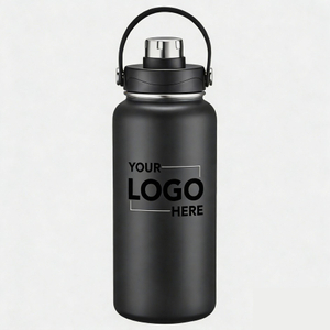 Large-capacity Stainless Steel Water Jug Portable Handle Insulated Bottle