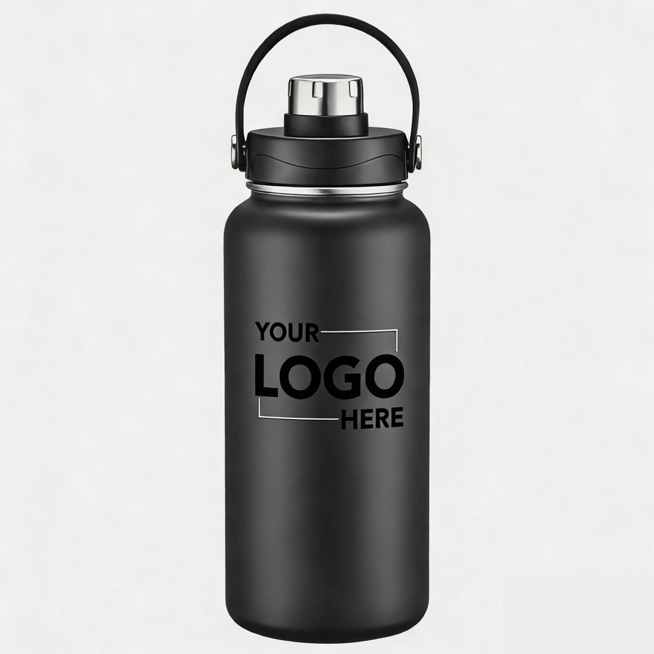 Large-capacity Stainless Steel Water Jug Portable Handle Insulated Bottle