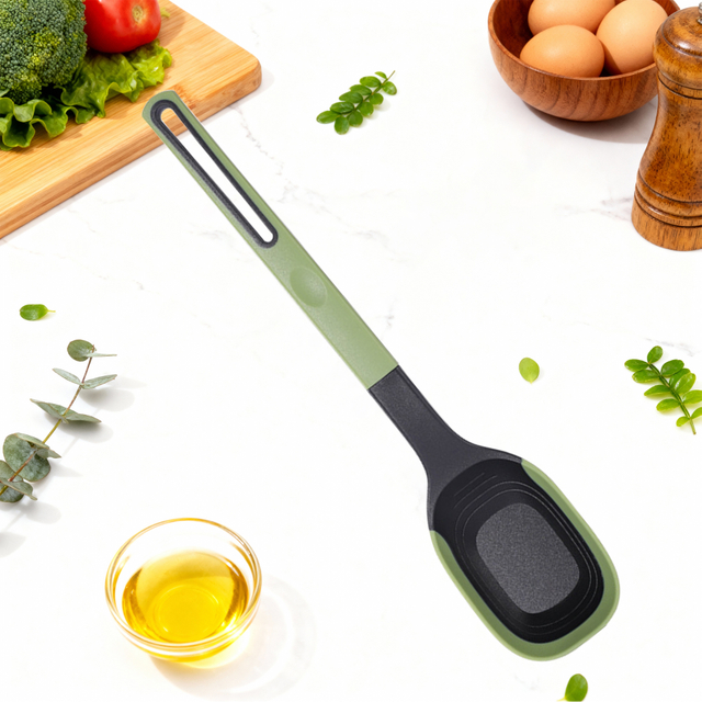 Heat-resistant Kitchen Cooking Spoon Non-stick Silicone Cooking Spoon