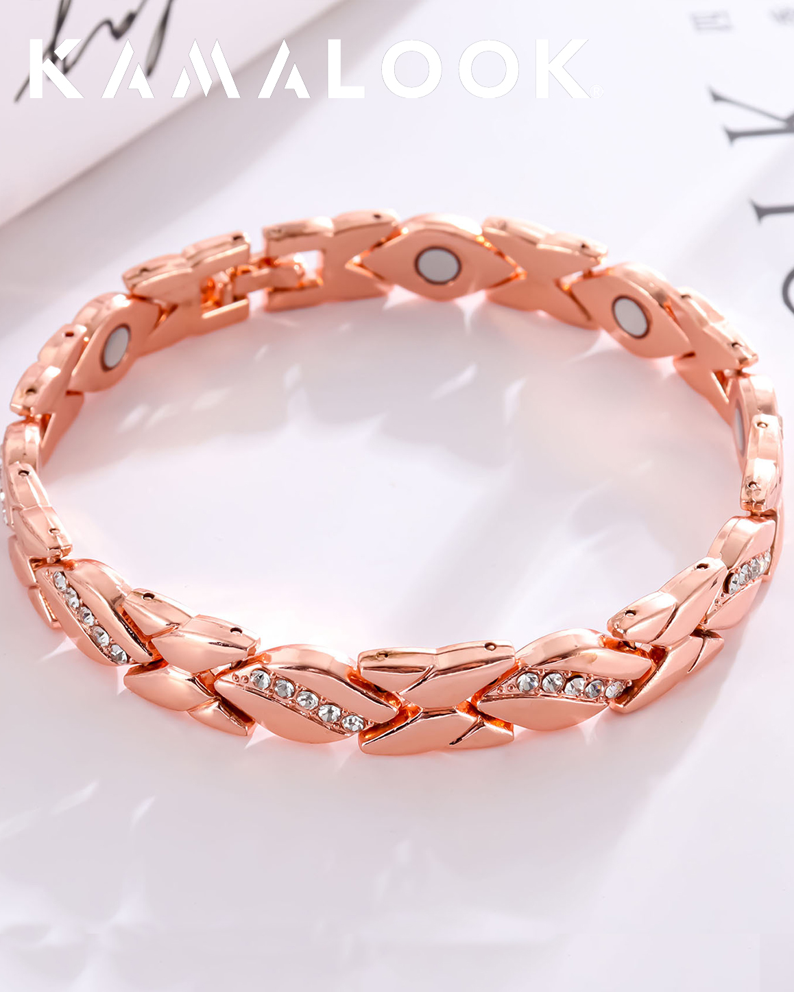 KAMALOOK Magnetic Therapy Bracelet for Women