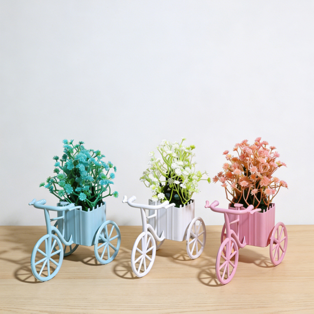 Artificial Flower Bicycle Decoration