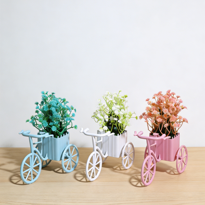 Artificial Flower Bicycle Decoration