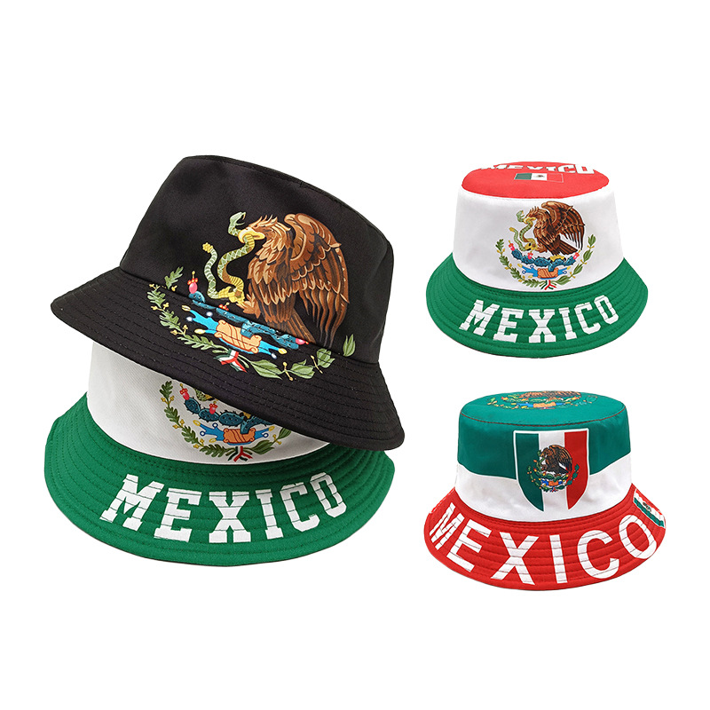Mexico Flag Bucket Hat