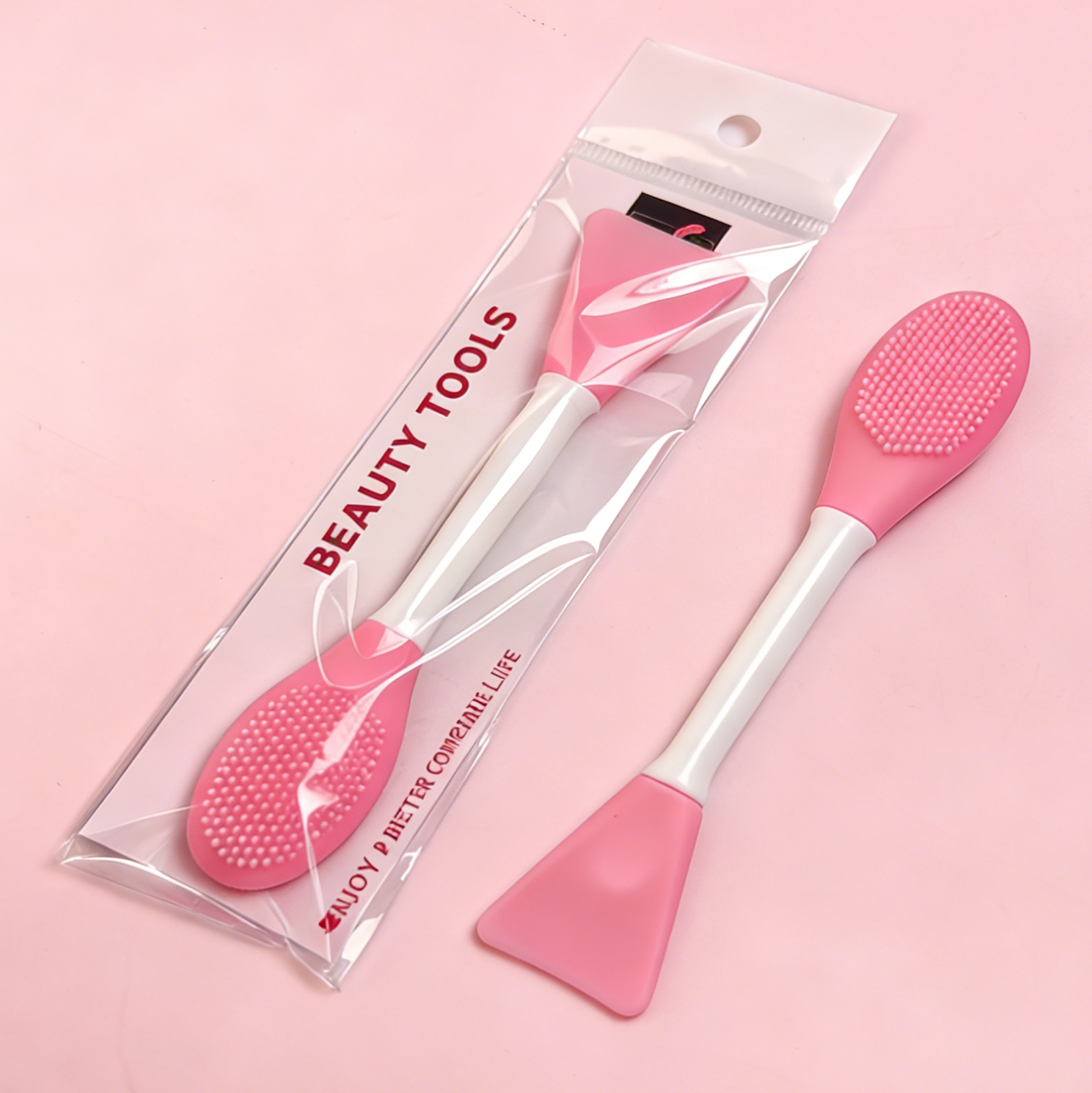 Dual-Ended Silicone Face Mask Brush