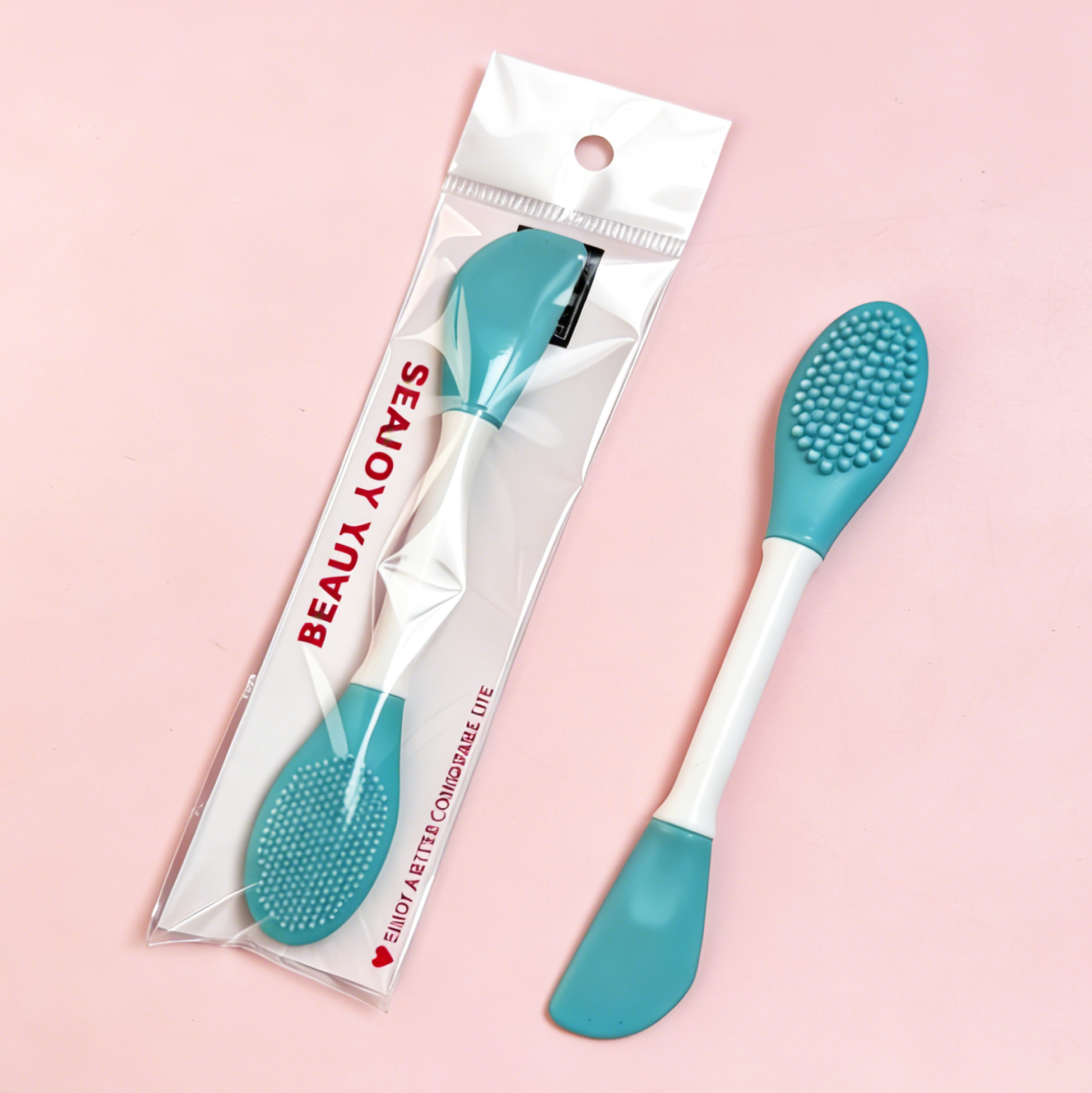 Dual-Ended Silicone Face Mask Brush