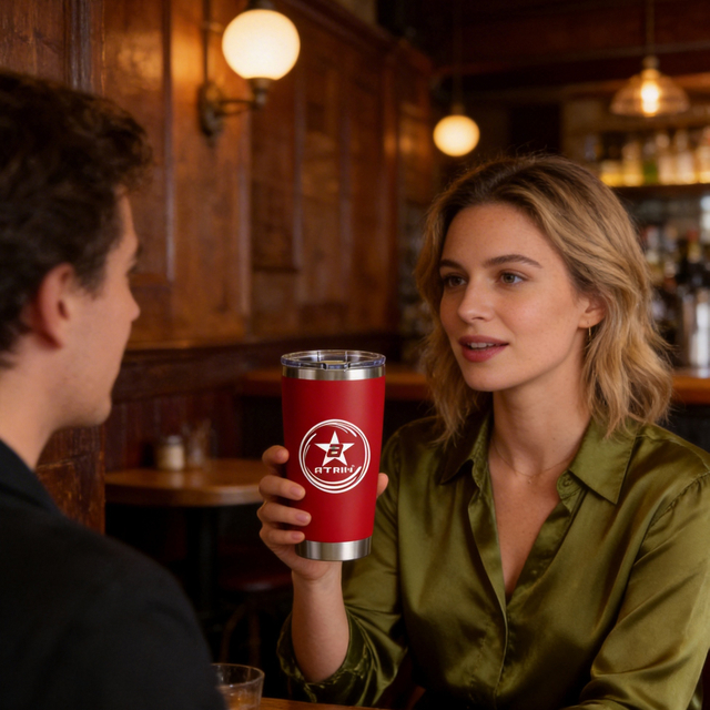 ATRIH 20oz Stainless Steel Insulated Tumbler