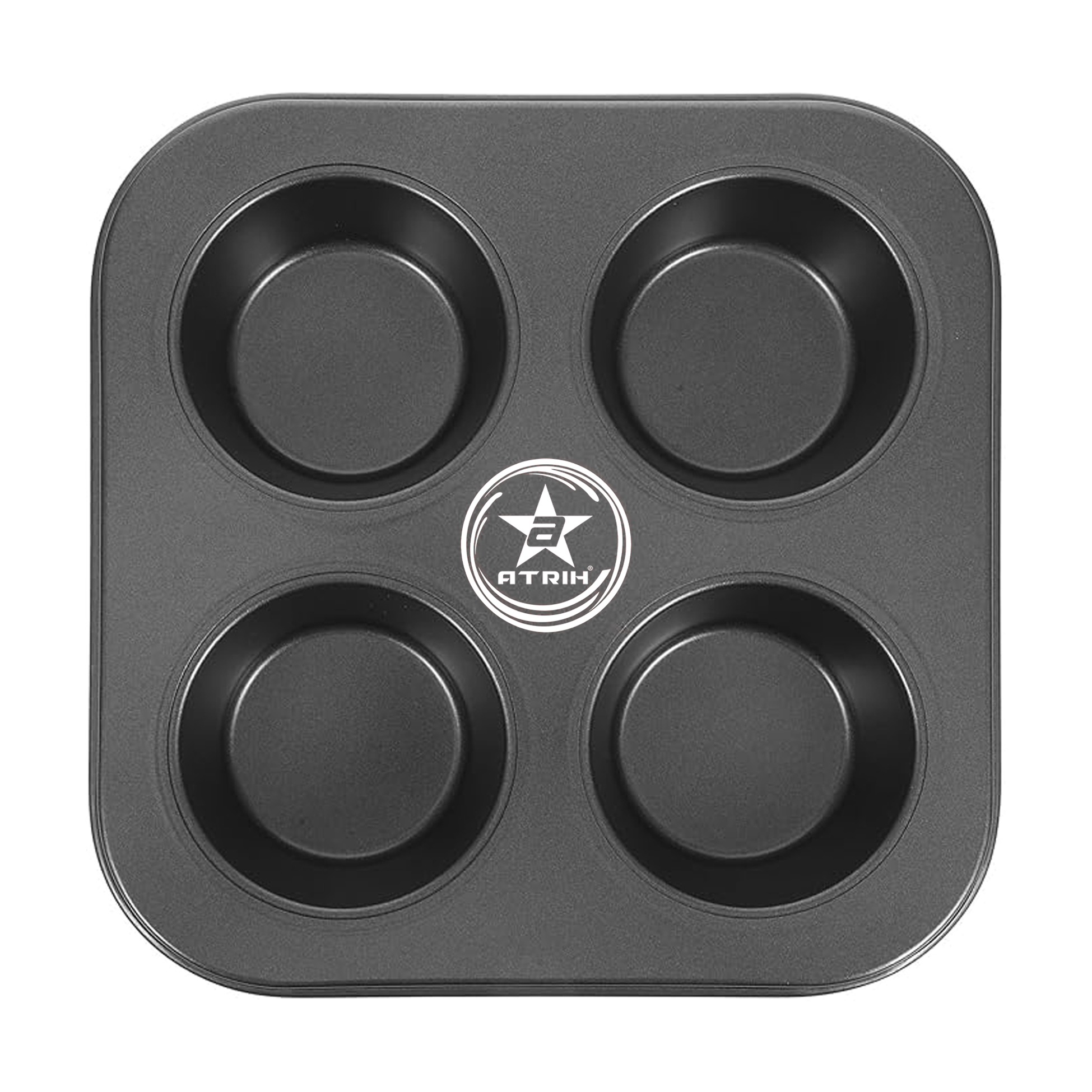 ATRIH 4-Cup Non-Stick Muffin Pan
