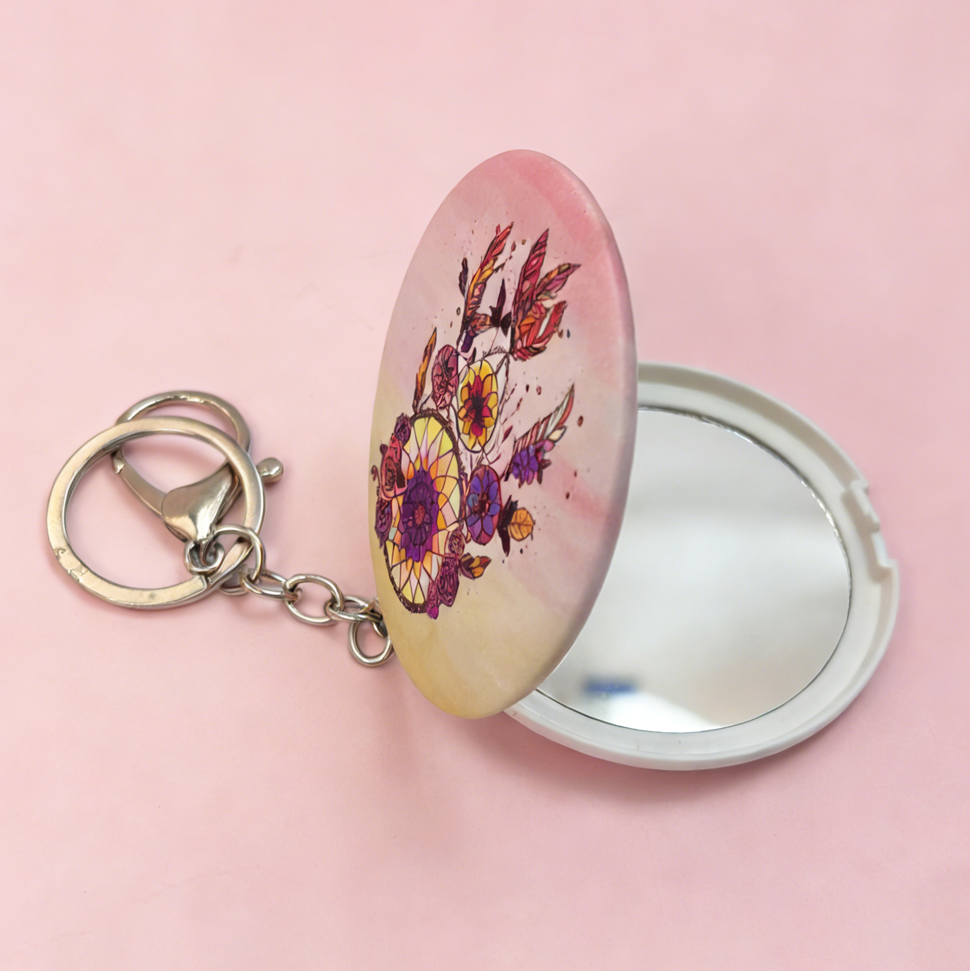 Dreamcatcher Print Compact Mirror