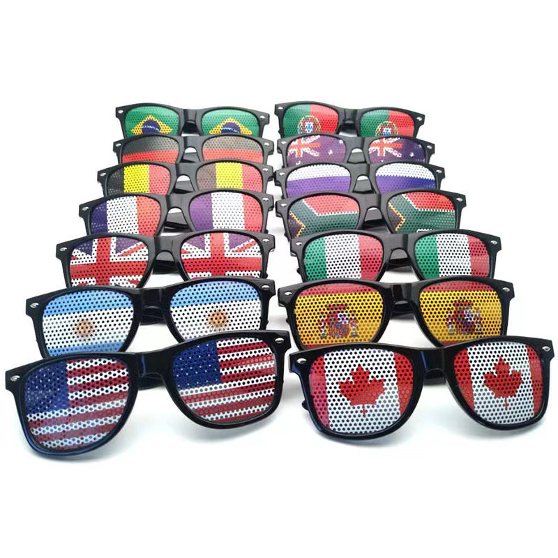 National Flag Mesh Sunglasses