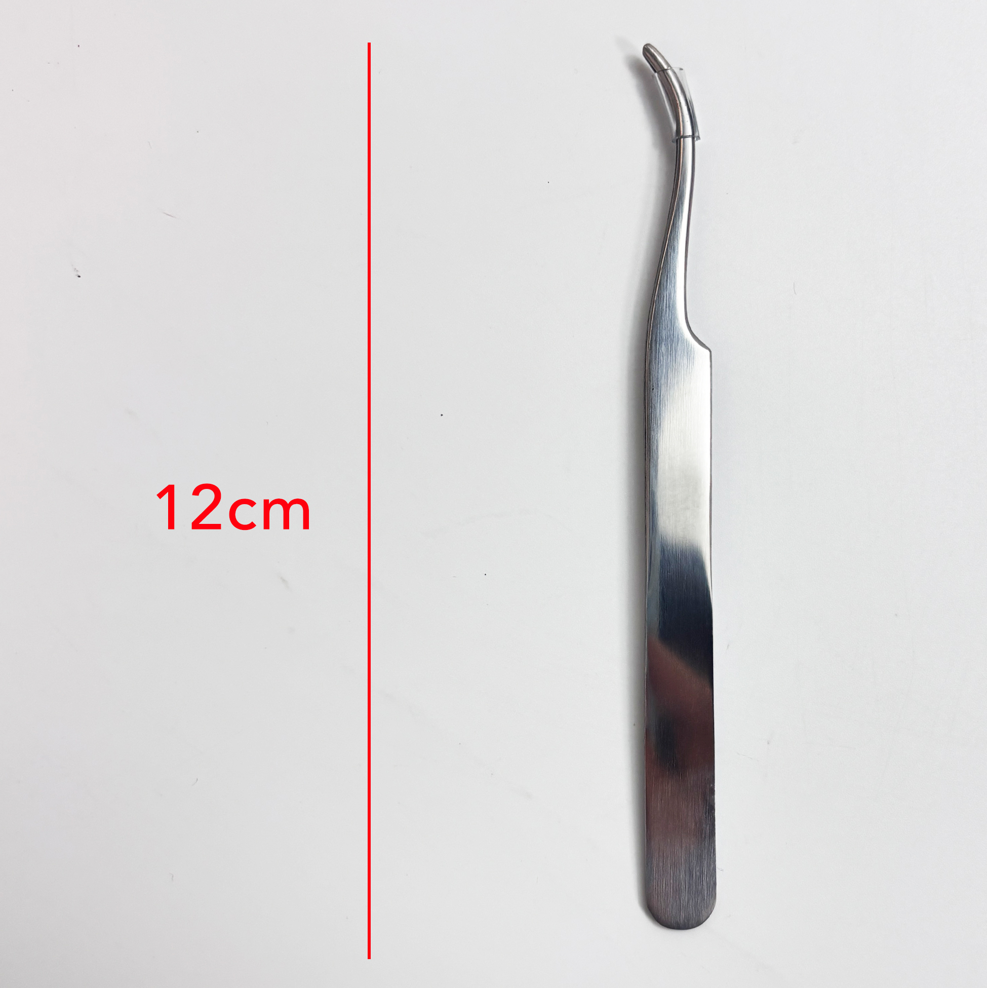 Curved Tip Eyelash Tweezer Stainless Steel Lash Tweezer