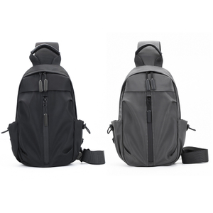 Men's Waterproof Sling Bag, Lightweight Crossbody Chest Backpack