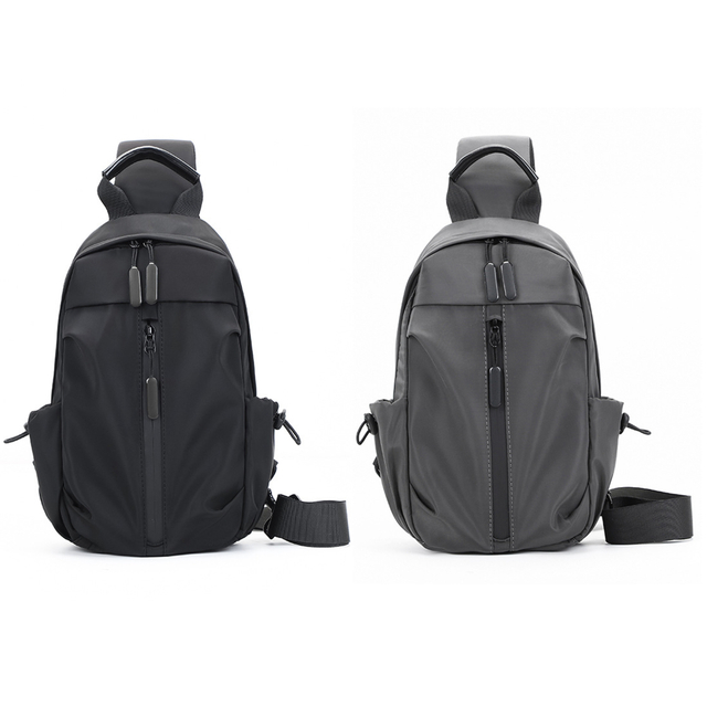 Men's Waterproof Sling Bag, Lightweight Crossbody Chest Backpack