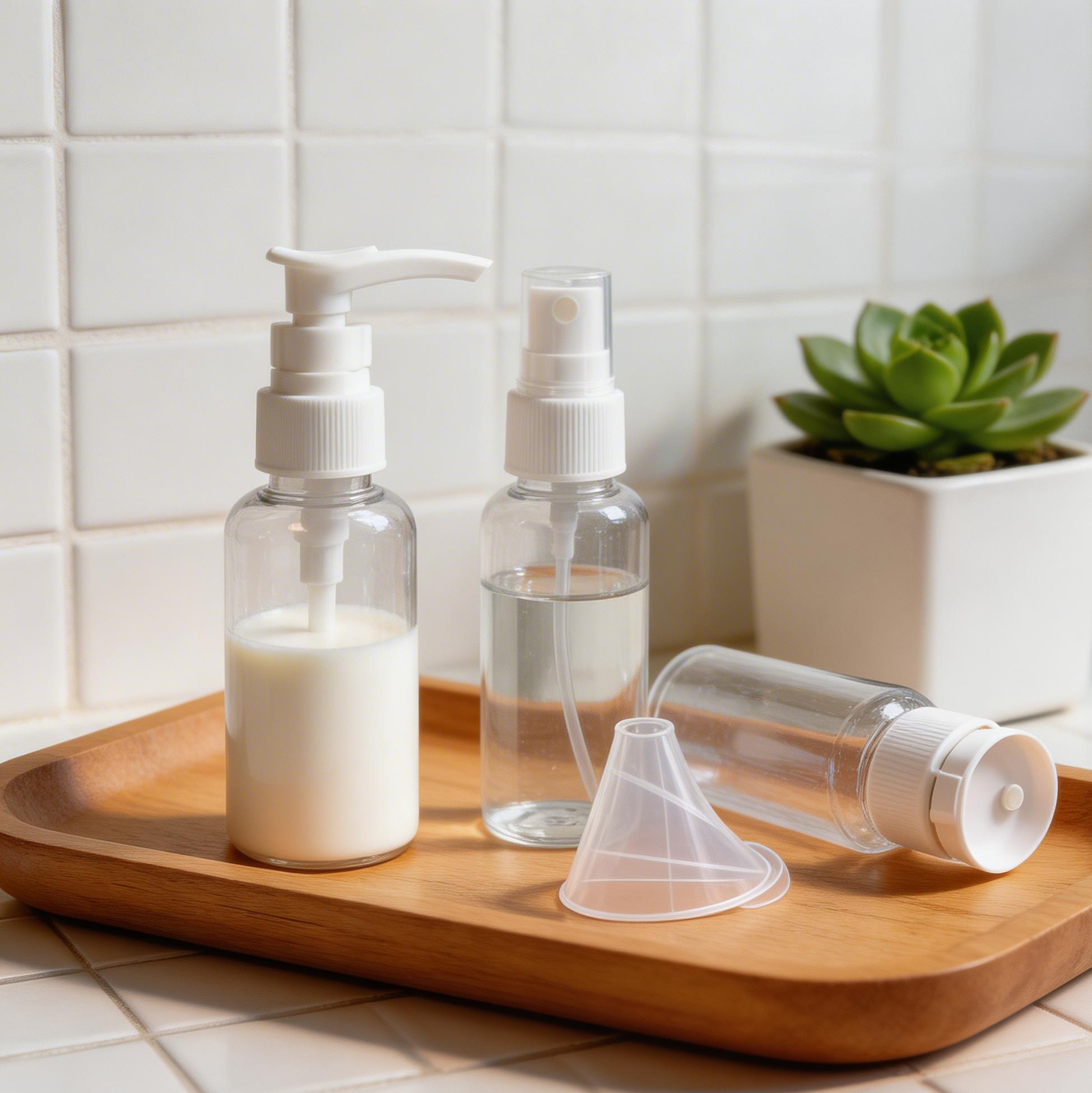 10pcs Travel Bottles Set